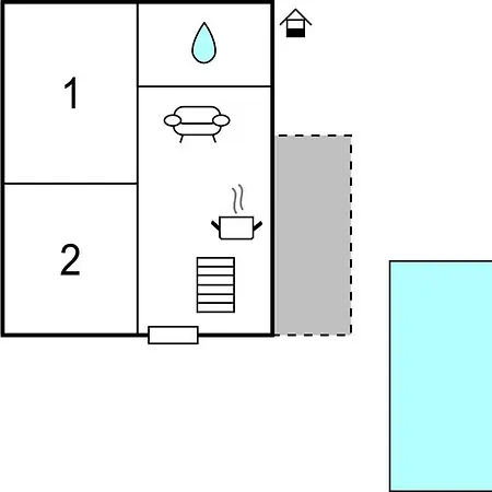 Two-bedroom In 度假居 *